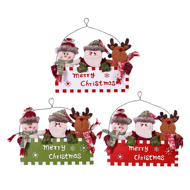 New Year's Gift Three Dolls Christmas Decorations Creative Dolls Bedroom Hanging Scene Layout Listing Christmas Window Pendants
New Year's Gift Three Dolls Christmas Decorations Creative Dolls Bedroom Hanging Scene Layout Listing Christmas Window Pendants