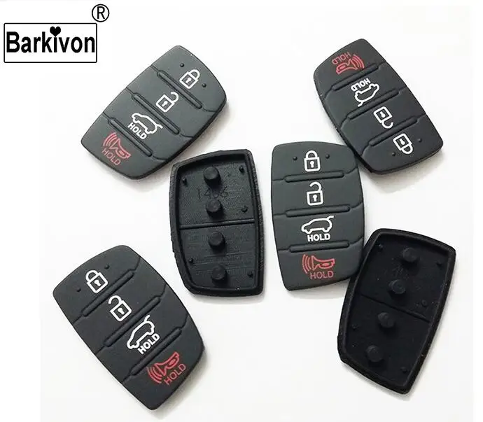 Barkivon 4 Buttons Rubber Silicone Replacement Key Cover Shell Button Pad fit for Hyundai
Barkivon 4 Buttons Rubber Silicone Replacement Key Cover Shell Button Pad fit for Hyundai
