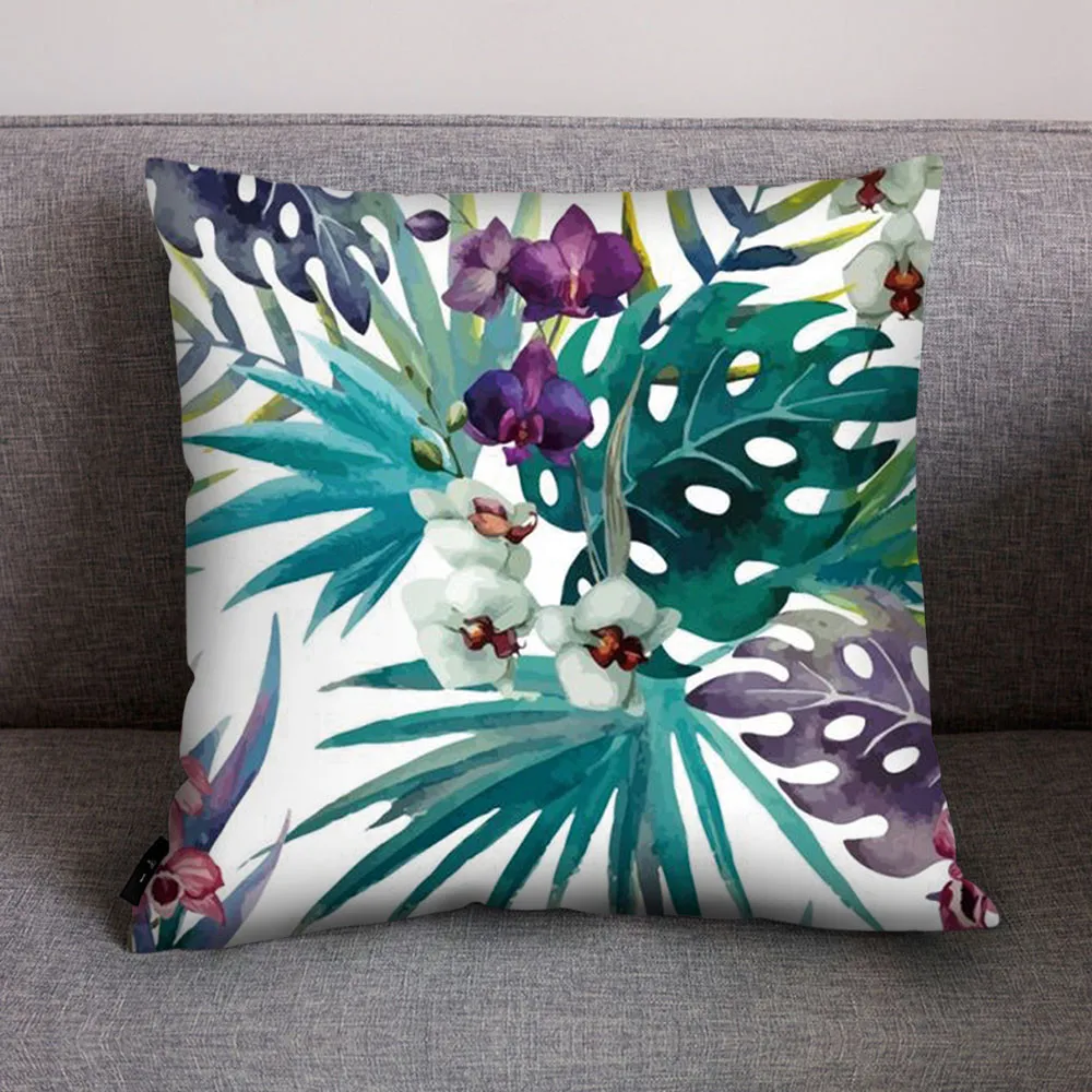 Plant pattern Cushion case Decorative Pillows case For home Seat Pillow Case 45x45cm Home textile z0619#30
Plant pattern Cushion case Decorative Pillows case For home Seat Pillow Case 45x45cm Home textile z0619#30