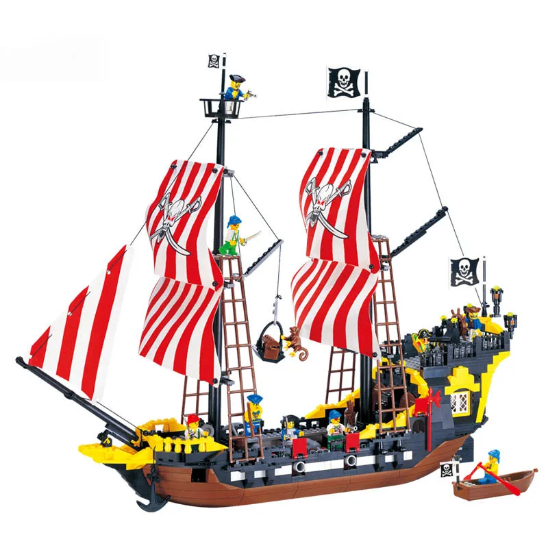 Cheap building blocks TOY Pirates Ship Black Pearl Model enlighten blocks Compatible LegoINGly High Quality China building toys
Cheap building blocks TOY Pirates Ship Black Pearl Model enlighten blocks Compatible LegoINGly High Quality China building toys