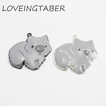 Newest! 45mm*40mm 10pcs/lot All Enamel Wombat Pendants For Chunky Fashion Kids Necklace
Newest! 45mm*40mm 10pcs/lot All Enamel Wombat Pendants For Chunky Fashion Kids Necklace