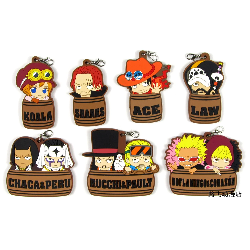 One Piece Ace Shanks Koala Law Doflamingo Corazon Action Figure Anime Model Rubber Keychain Pendant Christmas Gifts 6cm
One Piece Ace Shanks Koala Law Doflamingo Corazon Action Figure Anime Model Rubber Keychain Pendant Christmas Gifts 6cm