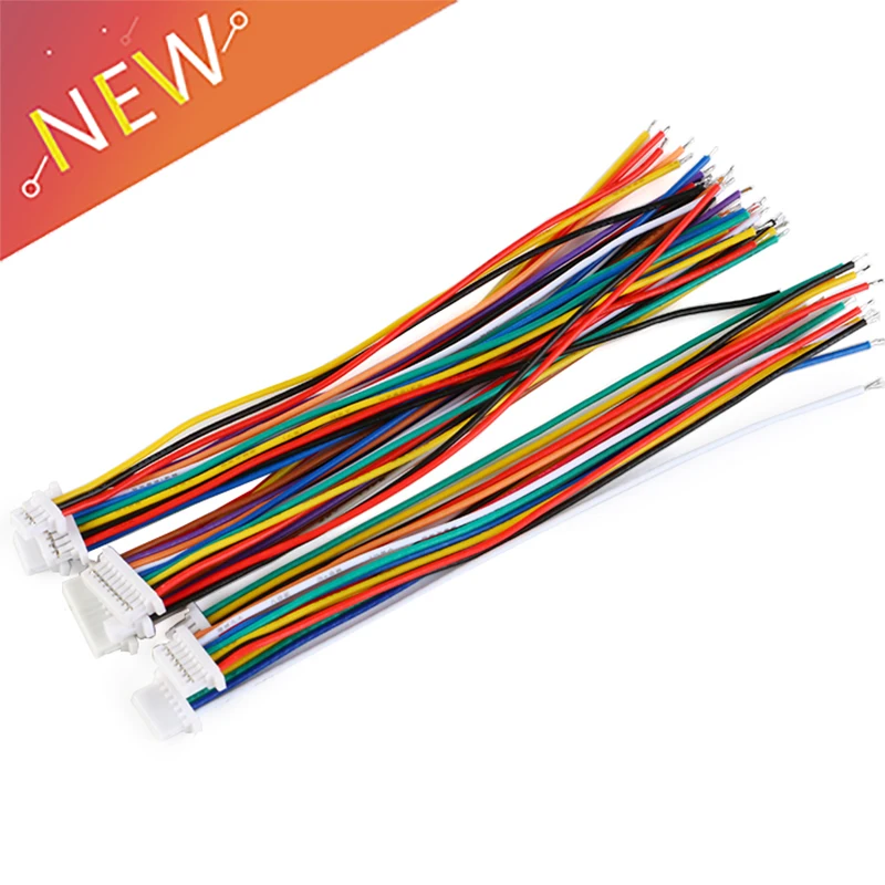 5Pcs SH 1.0 Wire Cable Connector DIY SH1.0 JST 2/3/4/5/6/7/8/9/10 Pin Electronic Line Single Connect Terminal Plug 28AWG 10cm
5Pcs SH 1.0 Wire Cable Connector DIY SH1.0 JST 2/3/4/5/6/7/8/9/10 Pin Electronic Line Single Connect Terminal Plug 28AWG 10cm