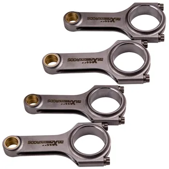 

129.75mm Connecting Rods For Opel Vauxhall Corsa B 1.6 GSi C16XE Tigra X16XE Con Rod ARP Bolts Shot Peened Pleuel Bielle