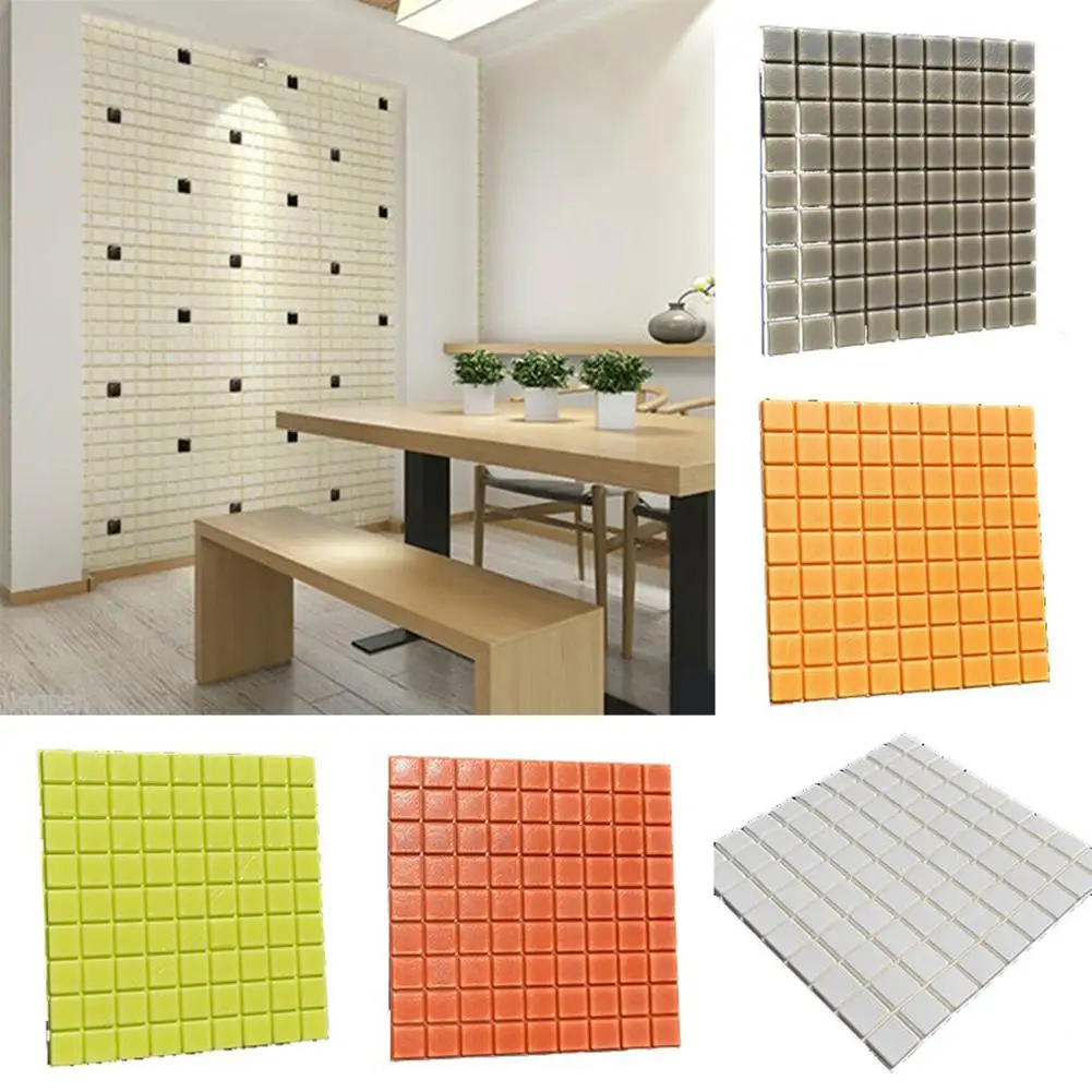 Waterproof Self-adhesive Mosaic Wall Sticker Tile Floor Kitchen Bathroom Decor Home Decoration Stickers & Posters New
Waterproof Self-adhesive Mosaic Wall Sticker Tile Floor Kitchen Bathroom Decor Home Decoration Stickers & Posters New