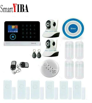 SmartYIBA Smart Home Security DIY Alarm WIFI GSM GPRS Alarm Home Intelligent Camera Surveillance Wireless Security Alarm System
SmartYIBA Smart Home Security DIY Alarm WIFI GSM GPRS Alarm Home Intelligent Camera Surveillance Wireless Security Alarm System