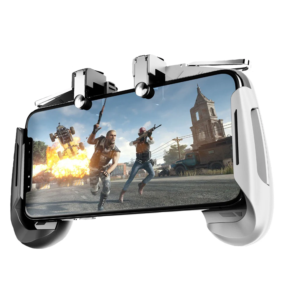 Pubg Mobile Gamepad Controller L1R1 Triggers for Cell Phone Dzhostik Joystick Trigger L1 r1 Pubg Fire for fornite game iPhone
Pubg Mobile Gamepad Controller L1R1 Triggers for Cell Phone Dzhostik Joystick Trigger L1 r1 Pubg Fire for fornite game iPhone