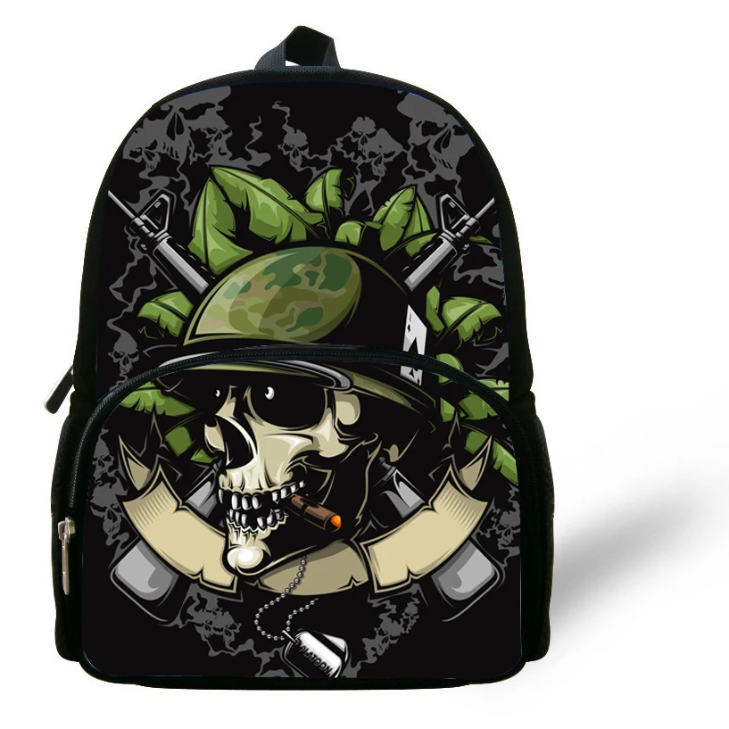 12-inch Small Skull Bags For School Boys Black Kids School Bag Child Backpack Skull Heads Marines Print Mochila Escolar Menino
12-inch Small Skull Bags For School Boys Black Kids School Bag Child Backpack Skull Heads Marines Print Mochila Escolar Menino