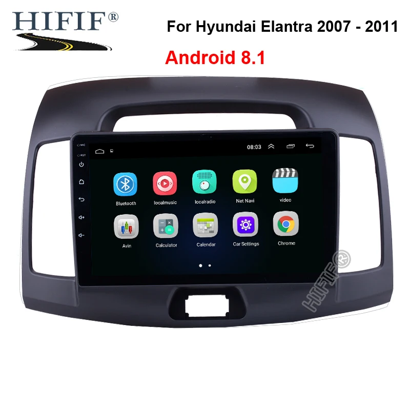 Quad/Octa-core Android 8.1 9 inch Car Radio GPS Navigation For Hyundai Elantra 2007 2008 2009 2010 2011 Multimedia Player
Quad/Octa-core Android 8.1 9 inch Car Radio GPS Navigation For Hyundai Elantra 2007 2008 2009 2010 2011 Multimedia Player