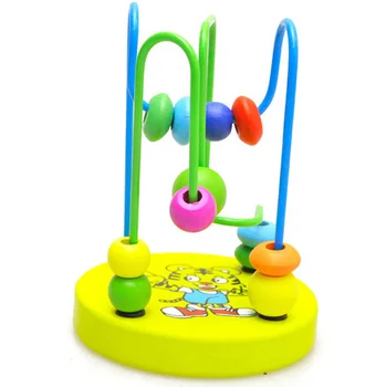 New Children Colorful Wooden Mini Puzzle Around Beads Educational Toy Montessori Funny Toys Kids Baby Bright Colors Toys Gift
New Children Colorful Wooden Mini Puzzle Around Beads Educational Toy Montessori Funny Toys Kids Baby Bright Colors Toys Gift