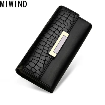 MIWIND Fashion High Quality Women Wallet Genuine Leather Candy Purse Female Long Design 2017 Lady Purse Female Wallets TSD1221
MIWIND Fashion High Quality Women Wallet Genuine Leather Candy Purse Female Long Design 2017 Lady Purse Female Wallets TSD1221