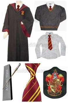Gryffindor Cosplay Robe Cloak Pullover Sweater Set Harry Glowing Magic Wand Custom Made Free Shipping for Halloween andChristmas
Gryffindor Cosplay Robe Cloak Pullover Sweater Set Harry Glowing Magic Wand Custom Made Free Shipping for Halloween andChristmas