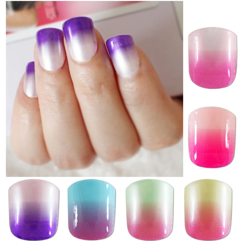 Pearl Shine Gradient False Nail Tips French Nails Colorful Acrylic Fake Nails Many Colors for choose
Pearl Shine Gradient False Nail Tips French Nails Colorful Acrylic Fake Nails Many Colors for choose