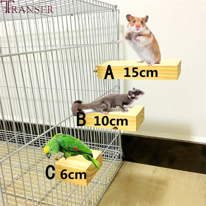 Transer Pet Supply Springboard Wood Platform Stand Rack For Bird Cage Pet Parrot Gerbils Hamster Small Animals Pet Toys 81220
Transer Pet Supply Springboard Wood Platform Stand Rack For Bird Cage Pet Parrot Gerbils Hamster Small Animals Pet Toys 81220