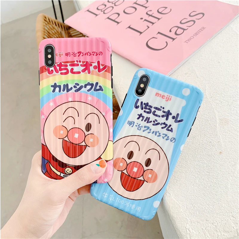 3D Stripe Non-Slip Silicone Cover For Iphone 6 7 8 S Plus X XR XS XSMAX Funny Cartoon Anpanman Design Apple Phone Fitted Case
3D Stripe Non-Slip Silicone Cover For Iphone 6 7 8 S Plus X XR XS XSMAX Funny Cartoon Anpanman Design Apple Phone Fitted Case