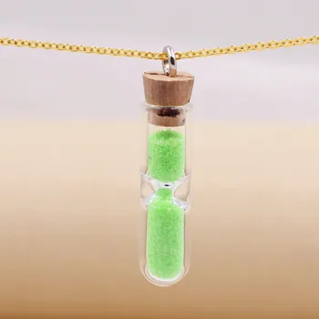 20sets Hourglass 30*8mm glass bottle with cork with eye pin jewelry findings set glass pendant necklace pendant charms
20sets Hourglass 30*8mm glass bottle with cork with eye pin jewelry findings set glass pendant necklace pendant charms