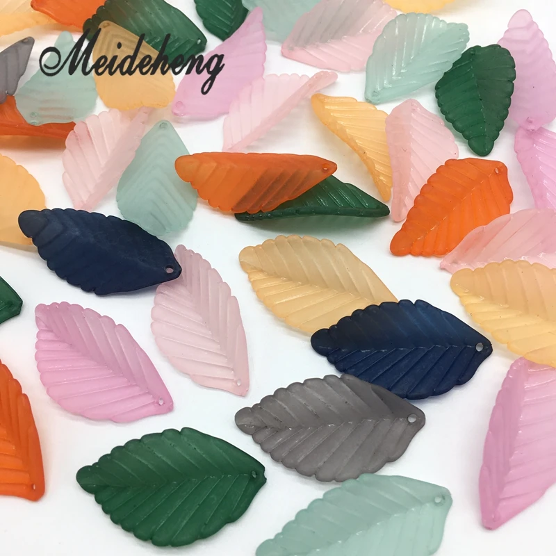 30pc/bag 31mm Frosted Flower Space Transparent Leaf Beads Jewelry Making Design Bracelet Necklace Collocation Accessory Material
30pc/bag 31mm Frosted Flower Space Transparent Leaf Beads Jewelry Making Design Bracelet Necklace Collocation Accessory Material