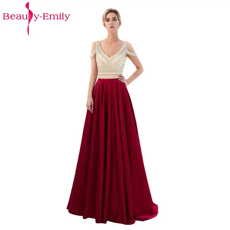 Beauty Emily Luxury Beading Chiffon Evening Dresses 2019 Long Formal Prom Dresses Plus Size Party Gowns vestido de novia
Beauty Emily Luxury Beading Chiffon Evening Dresses 2019 Long Formal Prom Dresses Plus Size Party Gowns vestido de novia