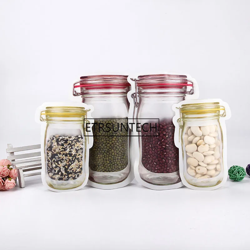 1000pcs Mason Jar Food Saver PE Bags Kitchen Grains Storage Bags for Sugar Seasoning Zip Lock Bags for Snack Organizer
1000pcs Mason Jar Food Saver PE Bags Kitchen Grains Storage Bags for Sugar Seasoning Zip Lock Bags for Snack Organizer