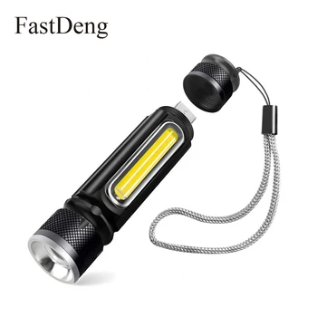 1200LM Mini LED Flashlight T6+COB Flashlight Torch 18650 Built-in Lithium Battery Rechargeable Lanterna Torch Lamp Waterproof
1200LM Mini LED Flashlight T6+COB Flashlight Torch 18650 Built-in Lithium Battery Rechargeable Lanterna Torch Lamp Waterproof