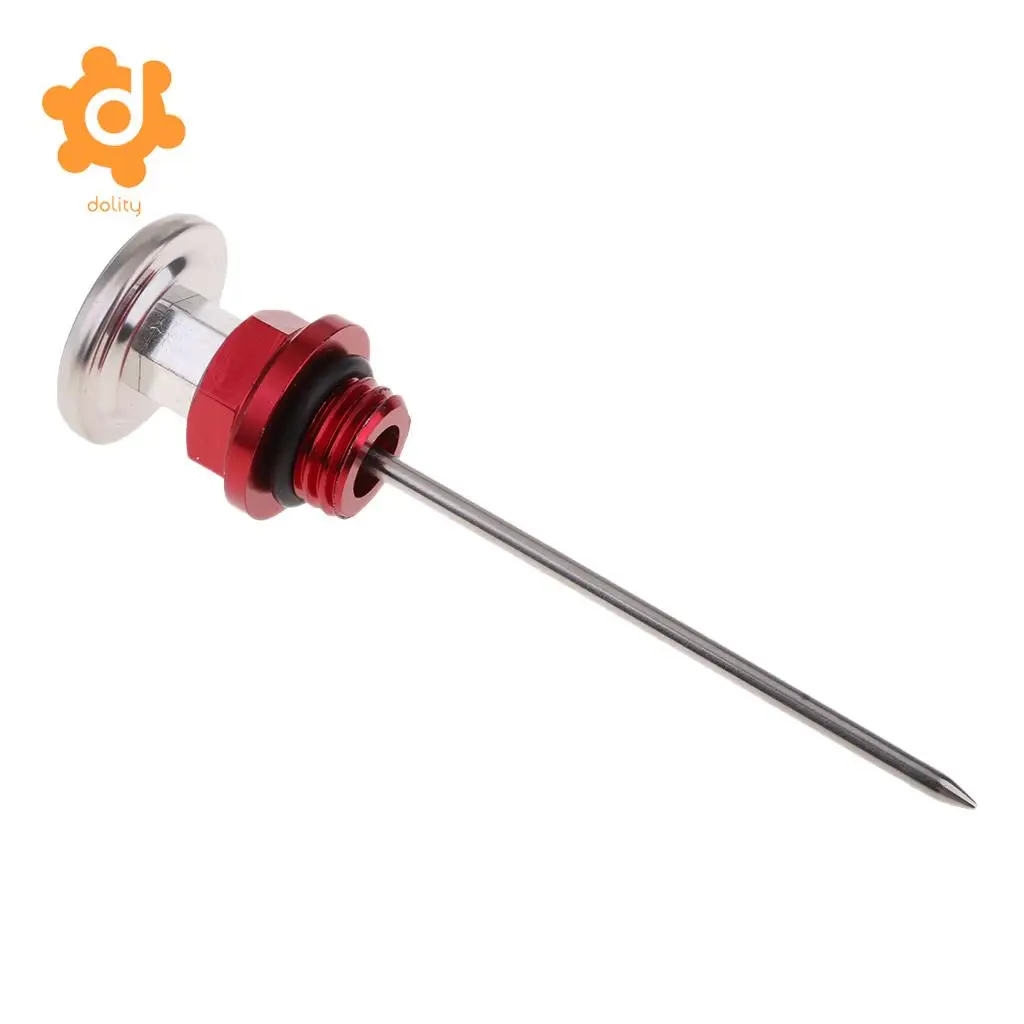14.5cm Oil Tank Dipstick w/ Temperature Gauge for 110cc 125cc Scooter ATV