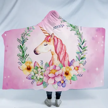 Unicorn Series 3D Printing Double Thickness Hooded Blanket Cloak Family Blanket Magic Hat Throw Blanket
Unicorn Series 3D Printing Double Thickness Hooded Blanket Cloak Family Blanket Magic Hat Throw Blanket