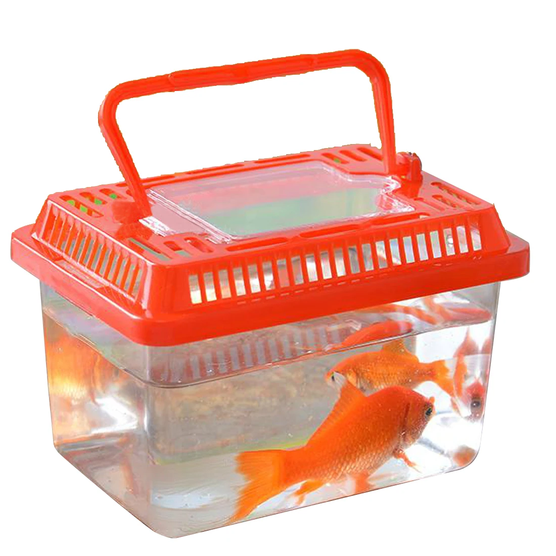 Square Shape Transparent Feeding Box Pets Container with Carry Handle for Goldfish Turtle
Square Shape Transparent Feeding Box Pets Container with Carry Handle for Goldfish Turtle