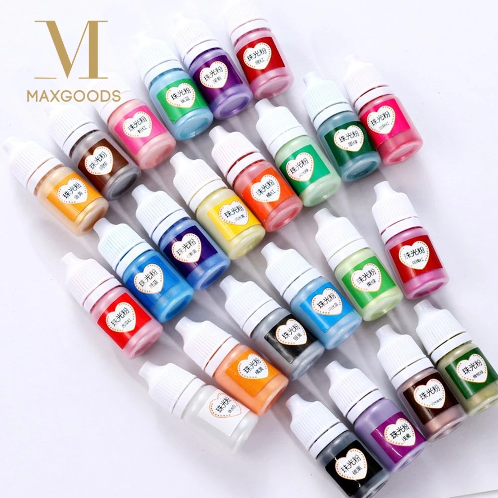 5ml Pearlescent Mica Pigment Powder Rainbow UV Resin Epoxy For DIY Jewelry Making 24 Colors Making Crafts Jewelry Accessories
5ml Pearlescent Mica Pigment Powder Rainbow UV Resin Epoxy For DIY Jewelry Making 24 Colors Making Crafts Jewelry Accessories