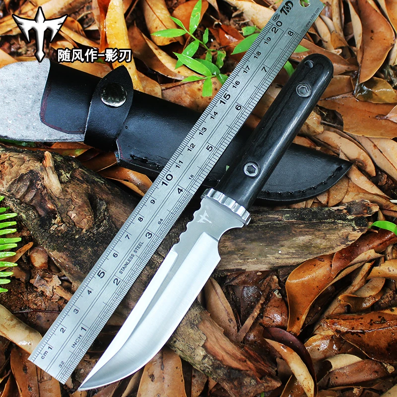Voltron wilderness survival special knife, outdoor portable defense tactical camping hunting straight knife
Voltron wilderness survival special knife, outdoor portable defense tactical camping hunting straight knife