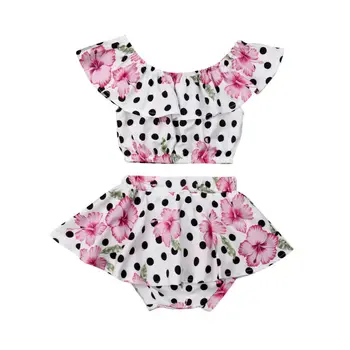 0-3Y Cute Newborn Baby Girl Off shoulder Crop Tops Polka Dot Tutu Skirted Shorts Bloomers 2PCS Outfits Summer Clothes
0-3Y Cute Newborn Baby Girl Off shoulder Crop Tops Polka Dot Tutu Skirted Shorts Bloomers 2PCS Outfits Summer Clothes