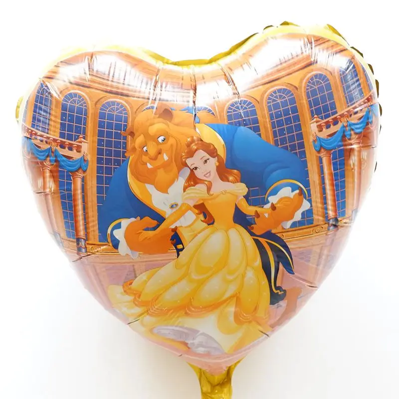 10pcs Cartoon Movie Beauty and The Beast Balloon Princess Bell Heart Foil Balls Birthday Party Supplies Wedding Decoration
10pcs Cartoon Movie Beauty and The Beast Balloon Princess Bell Heart Foil Balls Birthday Party Supplies Wedding Decoration