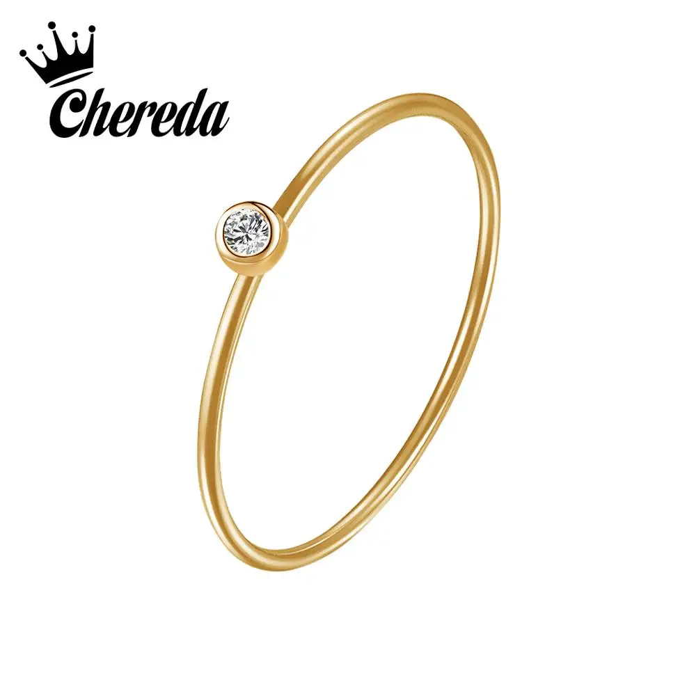 Chereda Simple Golden Ring Knuckle Women Rings Small Crystal Rhinestones Finger Ring Jewelry
Chereda Simple Golden Ring Knuckle Women Rings Small Crystal Rhinestones Finger Ring Jewelry