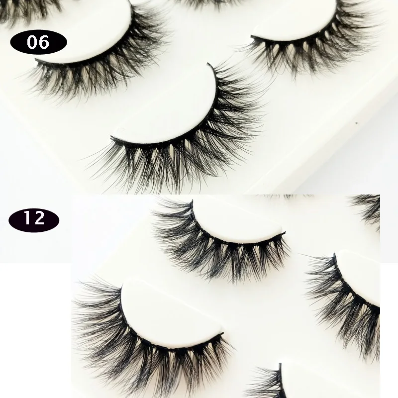 3 Pairs 3D Thick Cross Thick Long False Eyelashes Voluminous Wispy Handmade Eye Lashes Extension Makeup Beauty Tools
3 Pairs 3D Thick Cross Thick Long False Eyelashes Voluminous Wispy Handmade Eye Lashes Extension Makeup Beauty Tools