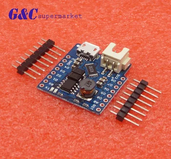 5PCS Battery Shield For WeMos D1 mini single lithium battery charging & boost 
5PCS Battery Shield For WeMos D1 mini single lithium battery charging & boost