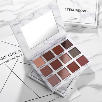 12 Colors Matte Nude Makeup pallete Newest Marble Eyeshadow Plate Eye Makeup palette Beauty Cosmestic Eye shadow
12 Colors Matte Nude Makeup pallete Newest Marble Eyeshadow Plate Eye Makeup palette Beauty Cosmestic Eye shadow