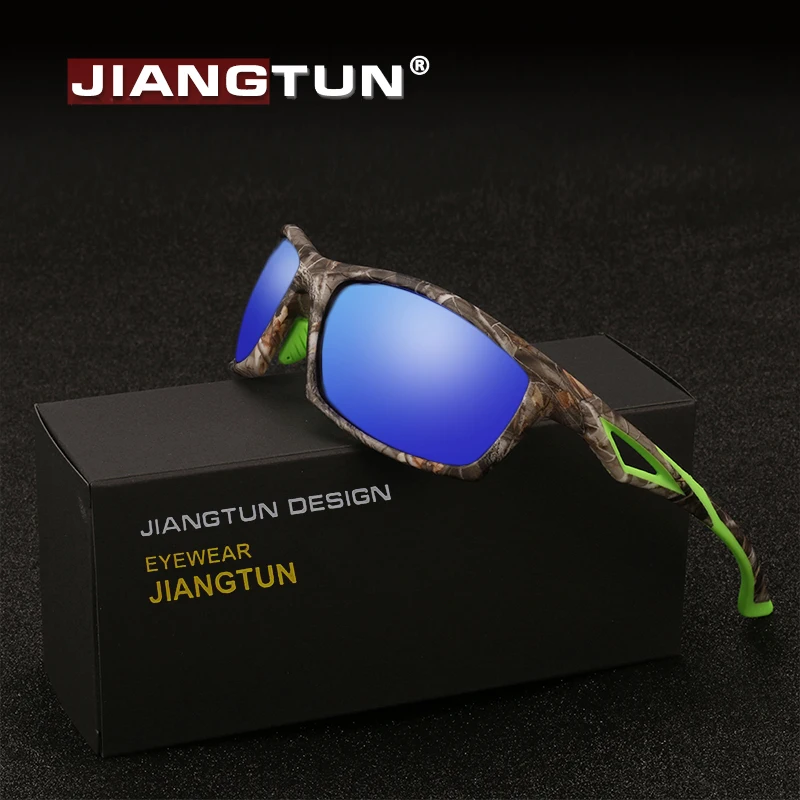 JIANGTUN брендовые камуфляжные поляризационные солнцезащитные очки 2020 новые