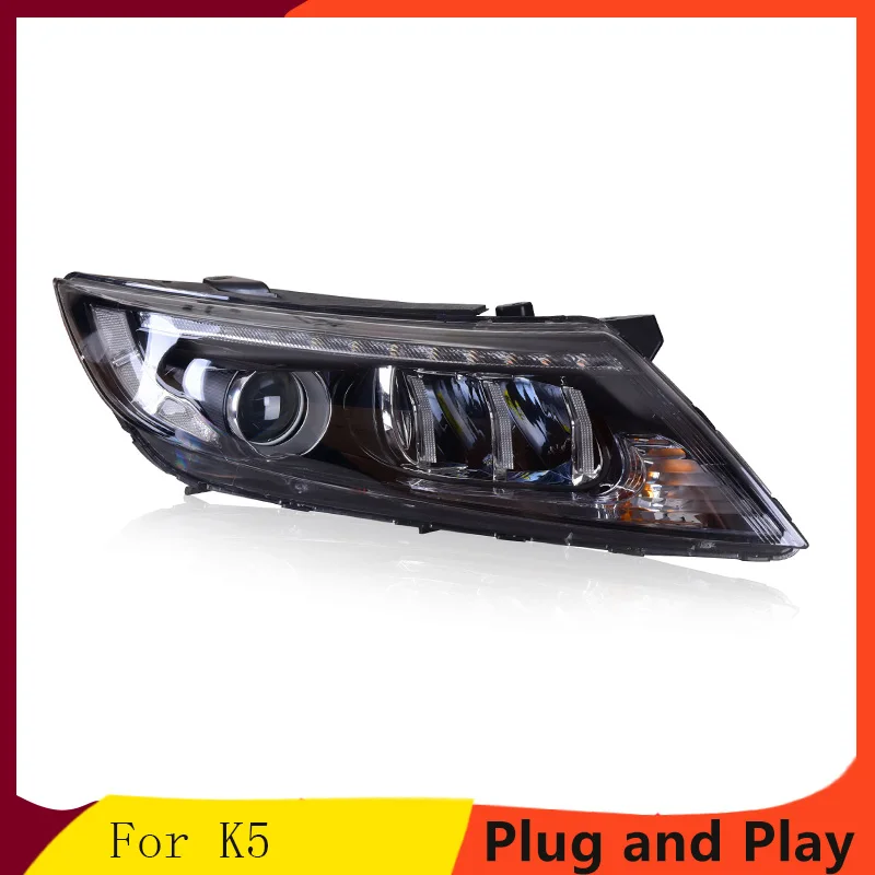 KOWELL Car Styling For Kia K5Headlights 2011-2014 New K5 Rio LED Headlight LED DRL Bi Xenon Lens High Beam Parking Fog Lamp
KOWELL Car Styling For Kia K5Headlights 2011-2014 New K5 Rio LED Headlight LED DRL Bi Xenon Lens High Beam Parking Fog Lamp
