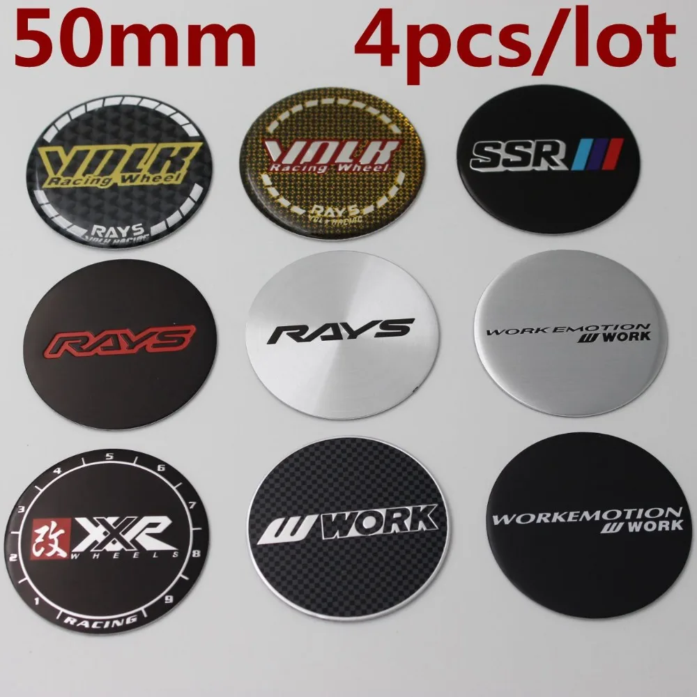 4PCS 50MM High Quality RAYS VOLK WORK VS Wheel Center Cap Sticker SSR VOSSEN LOGO Sticker XXR Badge Emblems Wheel Cover Stickes
4PCS 50MM High Quality RAYS VOLK WORK VS Wheel Center Cap Sticker SSR VOSSEN LOGO Sticker XXR Badge Emblems Wheel Cover Stickes