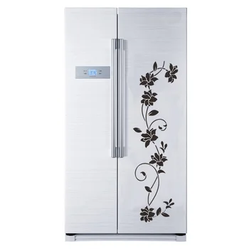 Creative Black flower vine Wall Sticker for Refrigerator cabinet bedroom decoration art Decals wallpaper mural fridge stickers
Creative Black flower vine Wall Sticker for Refrigerator cabinet bedroom decoration art Decals wallpaper mural fridge stickers