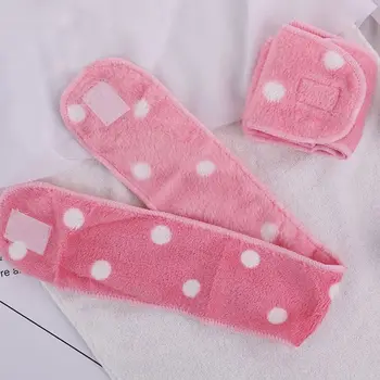 Women Adjustable Elastic Wash Face Makeup Towel Hairband Polka Dot Hair Wrap New
Women Adjustable Elastic Wash Face Makeup Towel Hairband Polka Dot Hair Wrap New