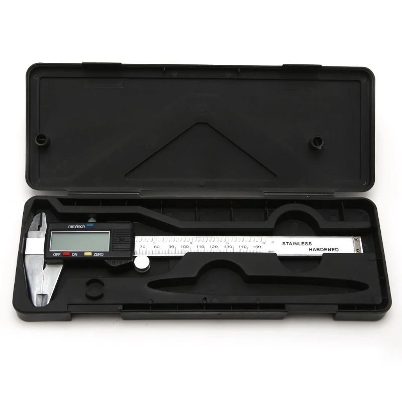 6" 150mm Digital Electronic Vernier Caliper Micrometer Gauge Widescreen Carbon Steel W310 | Инструменты