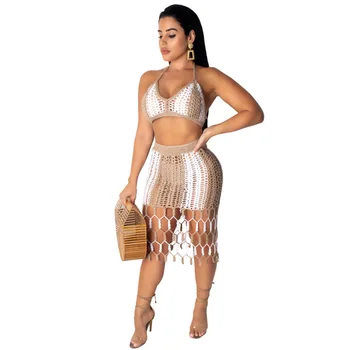 Spring Summer Women Two Piece Set Top and Pants Plus Size Tracksuit Sweatsuit Outfit Knitted Beach Bikini Sets Boho
Spring Summer Women Two Piece Set Top and Pants Plus Size Tracksuit Sweatsuit Outfit Knitted Beach Bikini Sets Boho