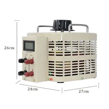 Single-Phase Digital Voltage Regulator Input 220V Output 0-250V Digital Variable Transformer 5000W Voltage Regulator TDGC2-5kva
Single-Phase Digital Voltage Regulator Input 220V Output 0-250V Digital Variable Transformer 5000W Voltage Regulator TDGC2-5kva