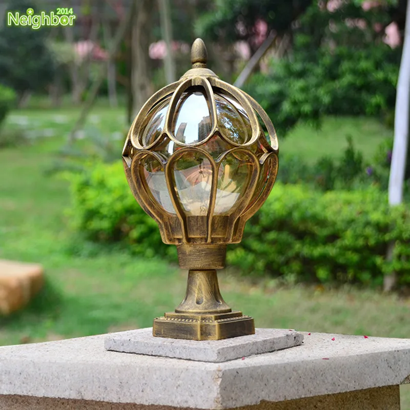 Fashion Exterior Lamp LED Stigma light Fixture The Door Pillar Lantern Garden Aluminum Waterproof Outdoor Lighting E27 Bulbs
Fashion Exterior Lamp LED Stigma light Fixture The Door Pillar Lantern Garden Aluminum Waterproof Outdoor Lighting E27 Bulbs