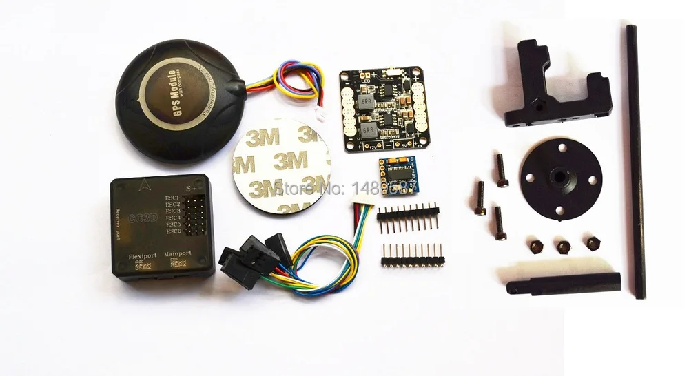 7M GPS w/ Compass + CC3D Flight Controller 5v12v CC3D distribution boardCC3D MINI OSDMINI frame gps holder
7M GPS w/ Compass + CC3D Flight Controller 5v12v CC3D distribution boardCC3D MINI OSDMINI frame gps holder