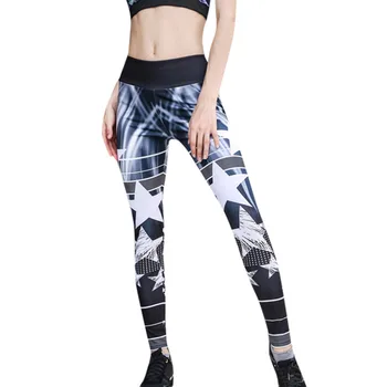 Trending Products 2019 Women High Waist Star Print Splice Legging Running Sports Pants leggins de fitness 
Trending Products 2019 Women High Waist Star Print Splice Legging Running Sports Pants leggins de fitness