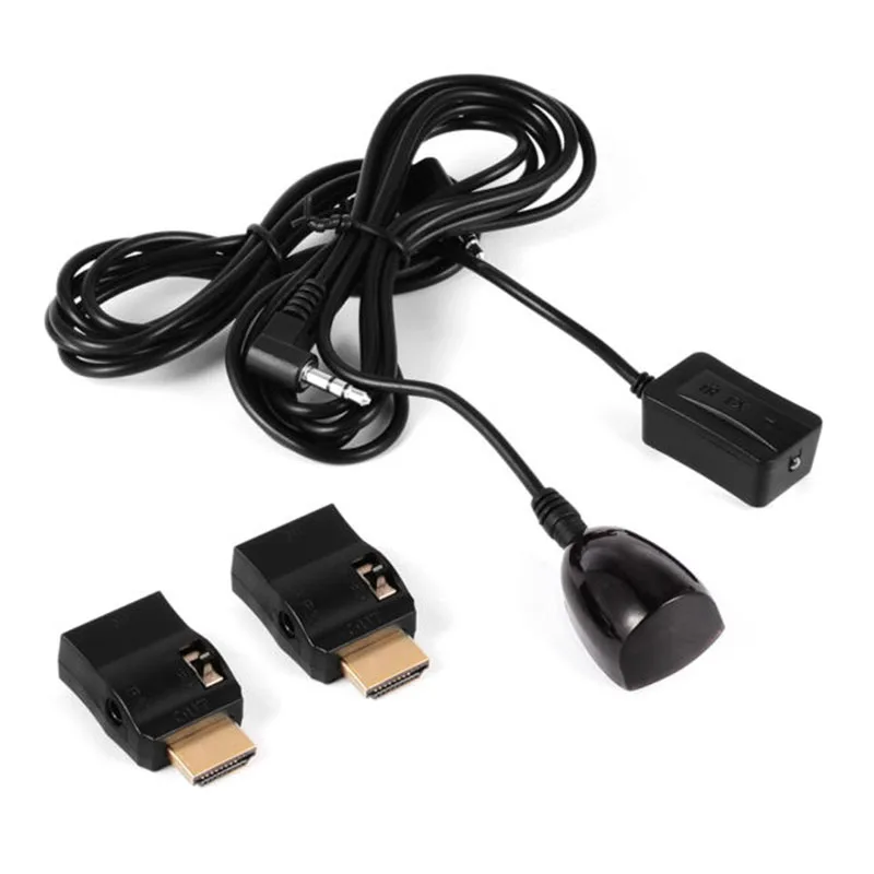 30KHz ~50KHz IR Extender CEC Channel HDMI Cable Port IR Receiver IR Emitter Remote Control Signal Extender Receiver Cable Kit
30KHz ~50KHz IR Extender CEC Channel HDMI Cable Port IR Receiver IR Emitter Remote Control Signal Extender Receiver Cable Kit