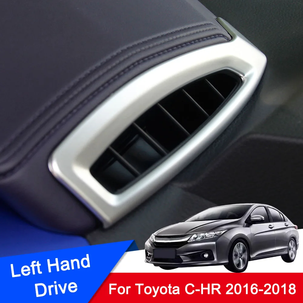 2x For Toyota CHR C-HR 2016-2018 LHD Car Air Outlet Vent Cover Trim Front Dashboard Decoration Frame Auto Interior Sticker Case
2x For Toyota CHR C-HR 2016-2018 LHD Car Air Outlet Vent Cover Trim Front Dashboard Decoration Frame Auto Interior Sticker Case