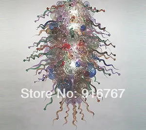 LR160 - Free Shipping Classical Hanging Pendant Blown Glass Light