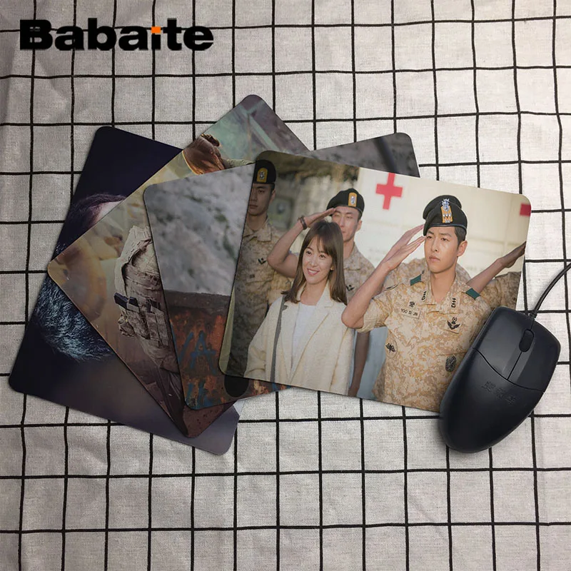 Babaite Descendants of the sun Army Song Joong Ki 2016 New Arrival 180X220X2MM 250X290X2MM Silicon Mat
Babaite Descendants of the sun Army Song Joong Ki 2016 New Arrival 180X220X2MM 250X290X2MM Silicon Mat